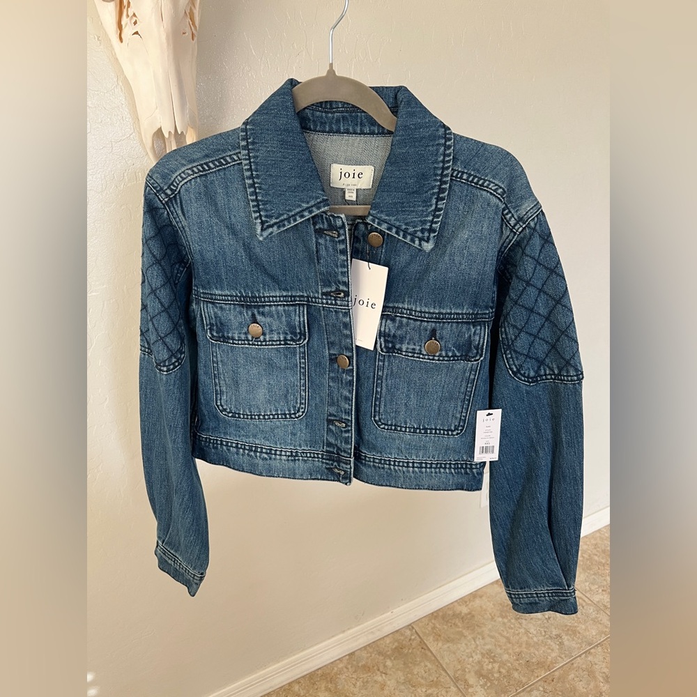 Denim Crop Jacket